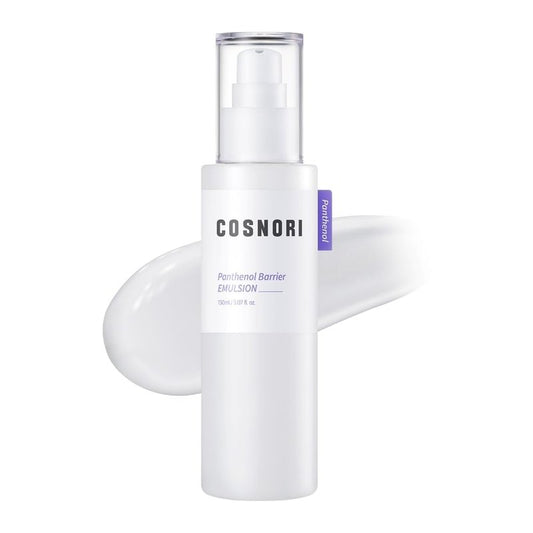 COSNORI Panthenol Barrier Emulsion - Vegan Skin Barrier strengthening Emulsion, Korean Skincare, High Content panthenol, Kakadu Plum Extract, Skin Texture&Hydration Care, 5.07 fl.oz