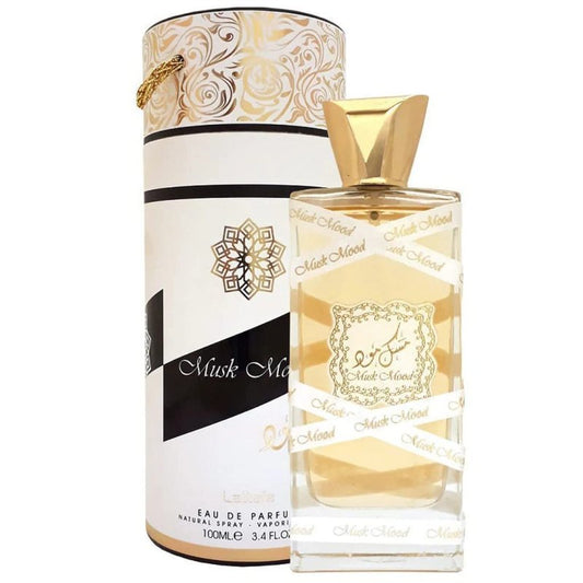 Lattafa Musk Mood for Unisex Eau de Parfum Spray, 3.4 Ounce (Pack of 2)