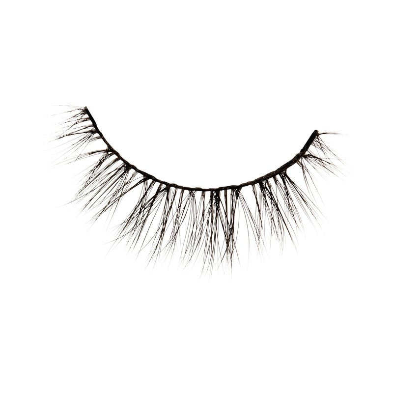 KISS Magnetic Curation False Eyelashes, 3 Pair with 5 Double Strength Magnets, Wind Resistant, Dermatologist Tested, Last Up To 16 Hours, Reusable Up To 15 Times in 3 Styles, Black, 3 Count
