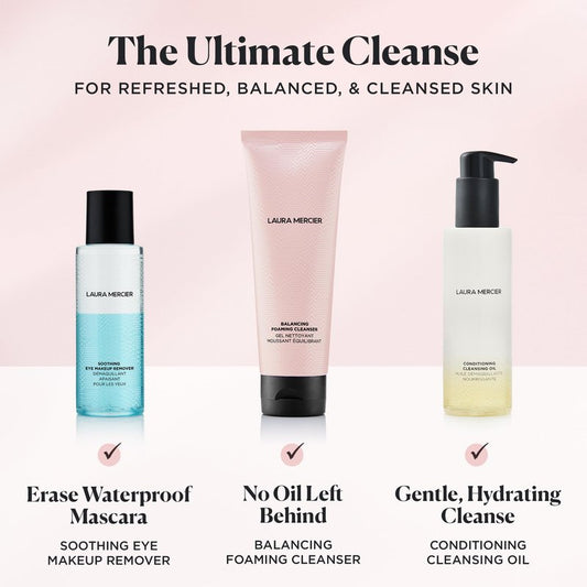 Laura Mercier Balancing Foaming Cleanser for Women - 4.2 oz Cleanser