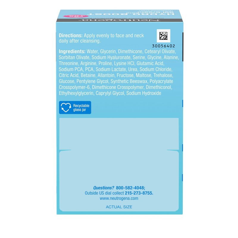 Neutrogena Hydro Boost Hydrating Gel Cream Face Moisturizer for Sensitive Skin 1.7 fl oz plus Hydrating Gel Cleanser 0.5 fl oz Alcohol and Fragrance Free Hyaluronic Acid Daily Hydration Routine