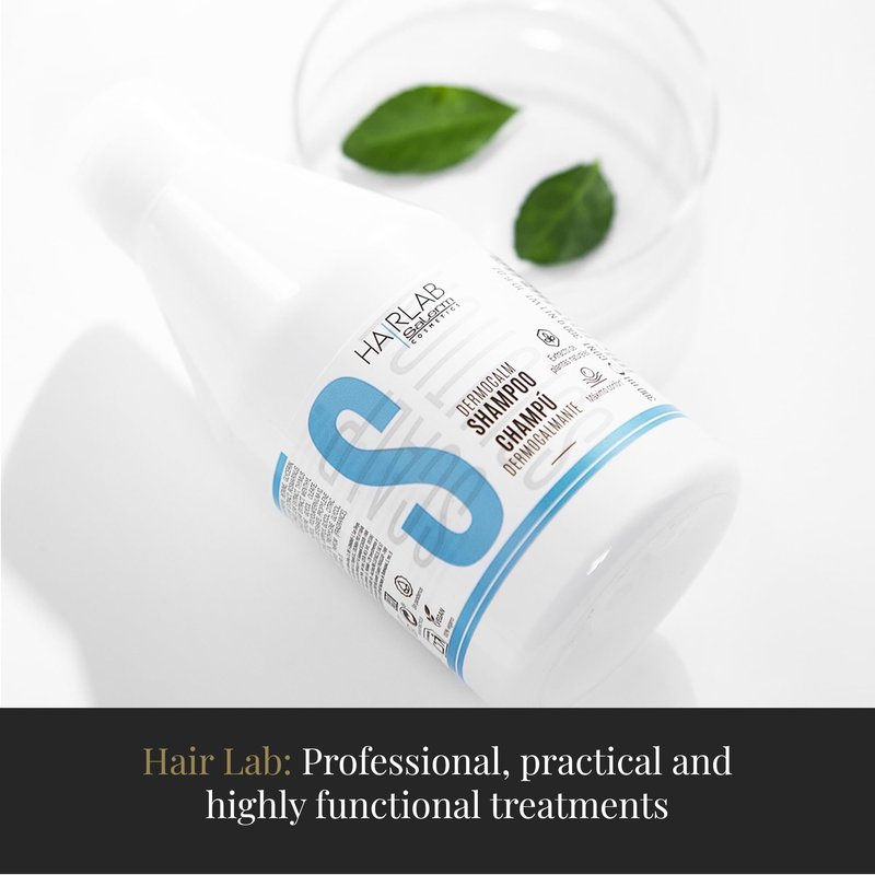 SALERM - Rebalancing Shampoo - Scalp Therapy Hair Lab Shampoo - 1200 ml - Eliminates Flaking - Relieves Scalp Irritation and Itching - Paraben Free